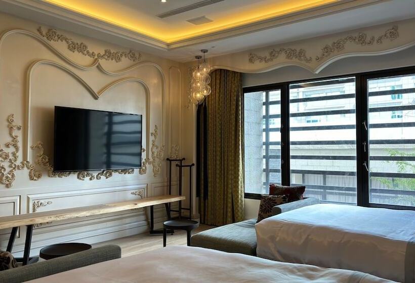 اتاق سوپریور چهار تخته, Mulan Motel Taipei