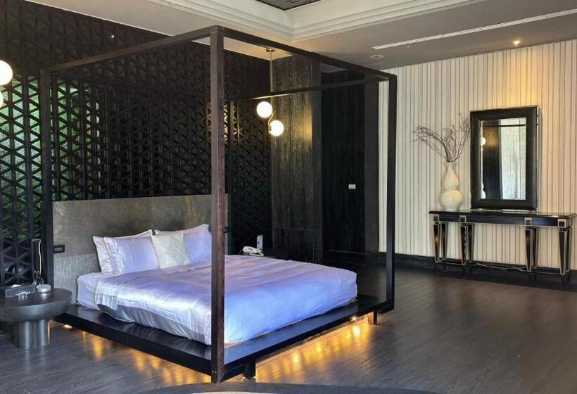 اتاق استاندارد با تخت دو نفره بزرگ, Mulan Motel Taipei