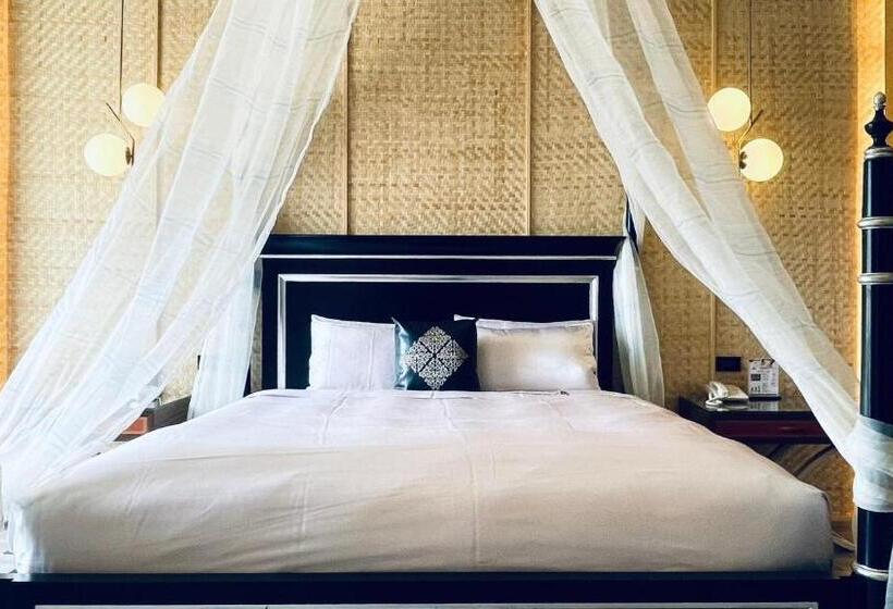 اتاق استاندارد با تخت دو نفره بزرگ, Mulan Motel Taipei