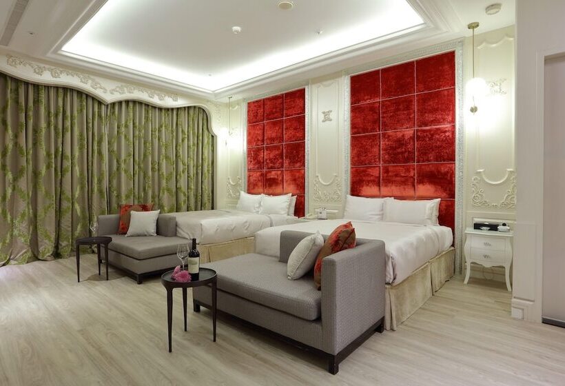 اتاق سوپریور چهار تخته, Mulan Motel Taipei