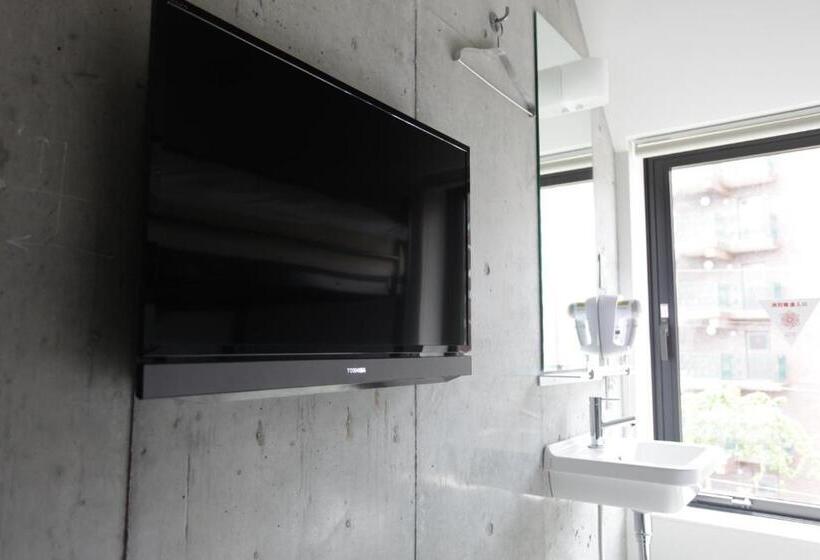 اتاق استاندارد با سرویس بهداشتی مشترک, Piece Hostel Kyoto