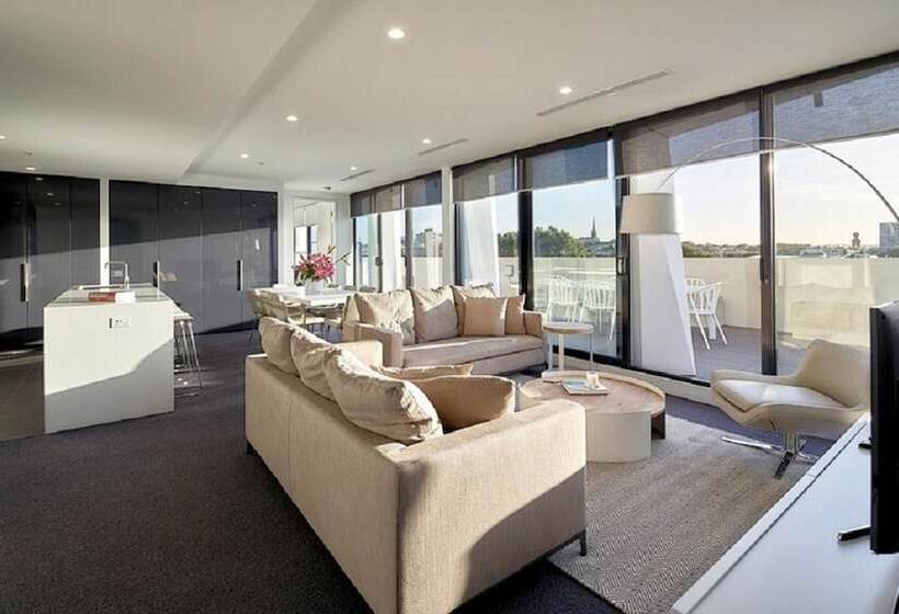 Апартаменты Пентхаус 1 Спальня, 381 Cremorne