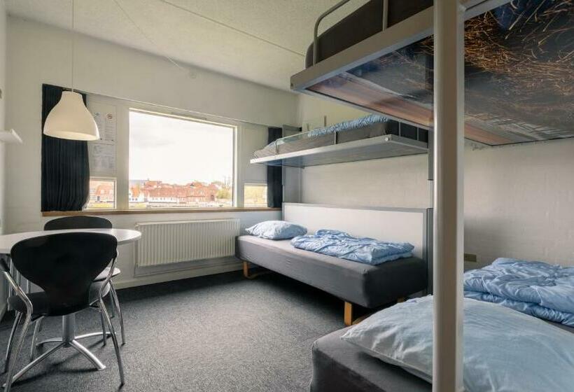 غرفة قياسية رباعية, Danhostel Ribe