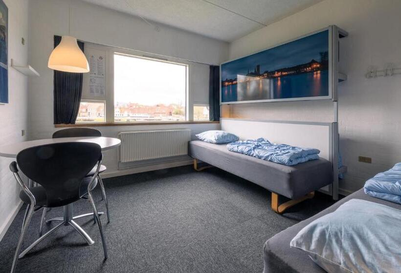 غرفة قياسية مطلة على المدينة, Danhostel Ribe