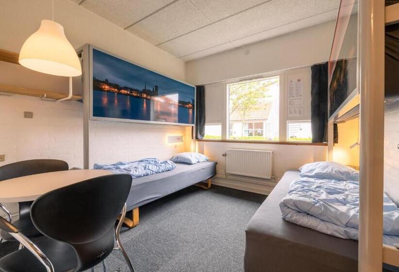 غرفة قياسية ثلاثية, Danhostel Ribe