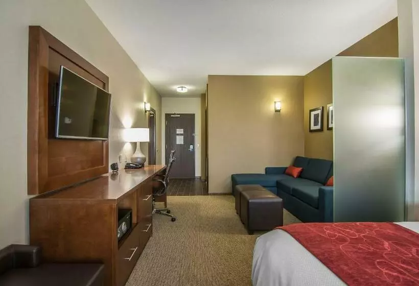 キングサイズベッドのスイートルーム, Comfort Suites Regina