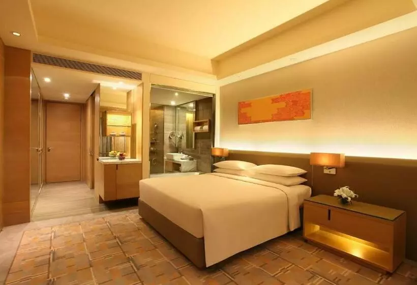 キングサイズベッドのクラブルーム, Hyatt Regency Chandigarh