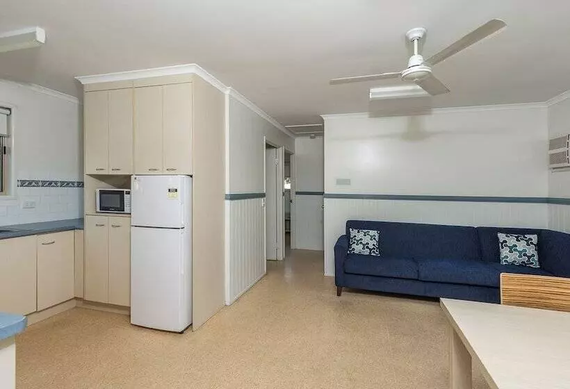 デラックスビラの1ベッドルーム, Nrma Woodgate Beach Holiday Park