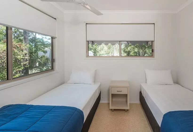 デラックスビラの1ベッドルーム, Nrma Woodgate Beach Holiday Park