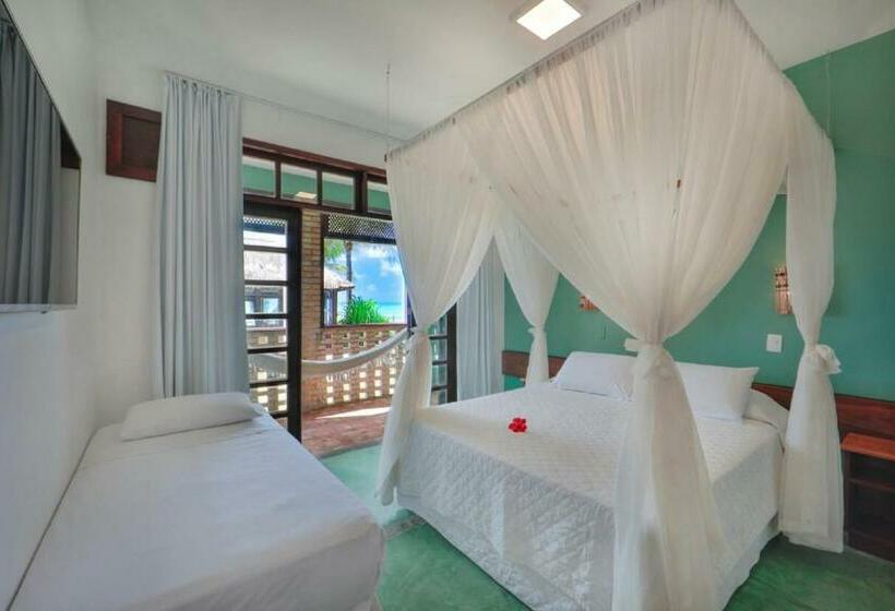 带海景的标准房, Pousada Ecoporto