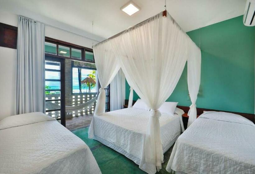 带海景的标准房, Pousada Ecoporto