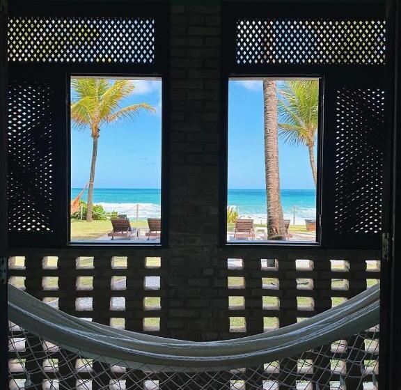 带海景的标准房, Pousada Ecoporto