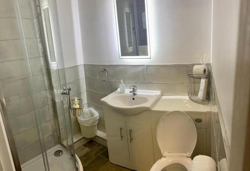 غرفة قياسية ثلاثية حمام مشترك, The Riverside Inn