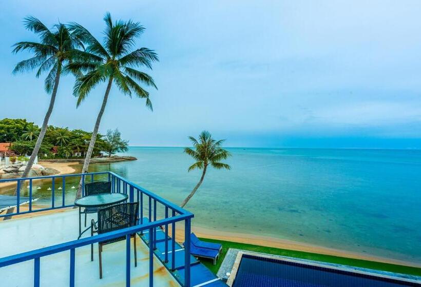 וילת חדר שינה 1 עם נוף לים, Three Trees Samui Resort   Sarocha Villa