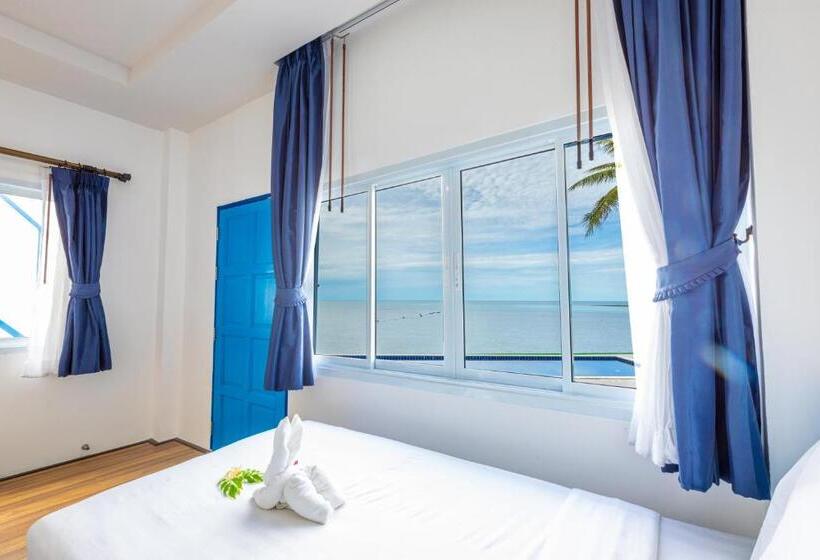 וילת חדר שינה 1 עם נוף לים, Three Trees Samui Resort   Sarocha Villa