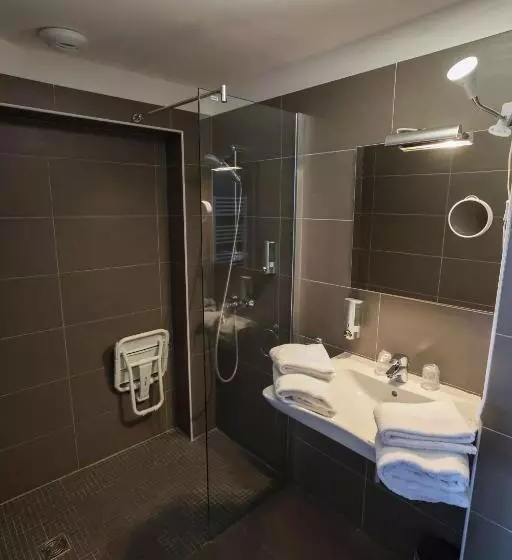 身障者適用クイーンサイズベッドルーム, Best Western Hotel Casa Bianca