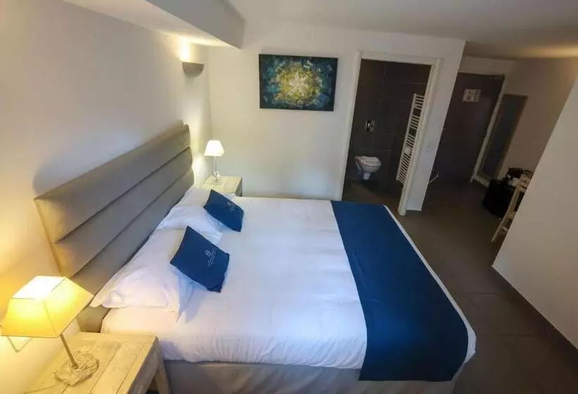 身障者適用クイーンサイズベッドルーム, Best Western Hotel Casa Bianca