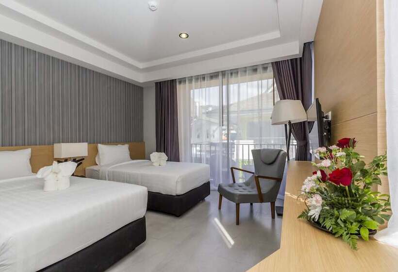 발코니 디럭스 룸, Apple A Day Resort Krabi, Ao Nang Beach Sha Extra Plus