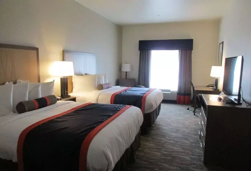 ２ダブルベッドのスタンダードルーム, Best Western Plus Ardmore Inn & Suites