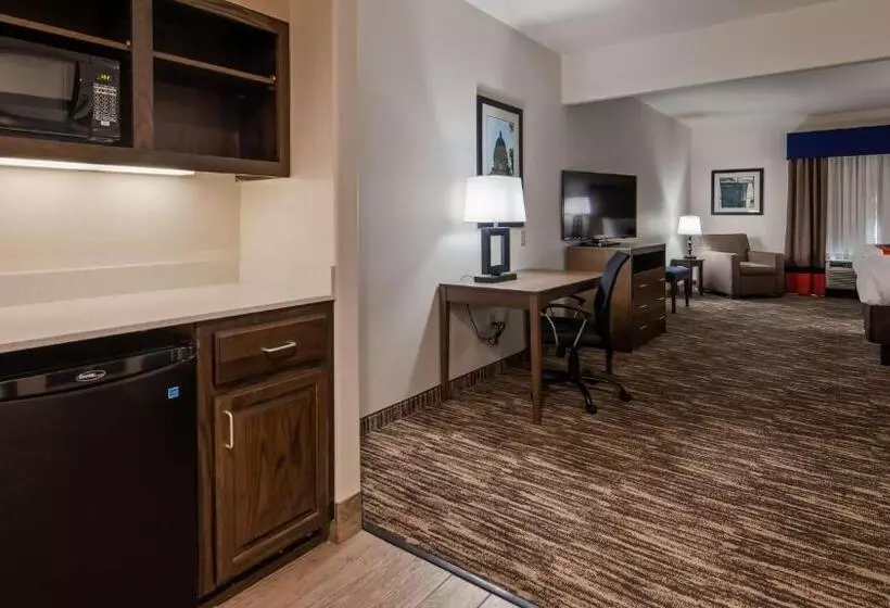 キングサイズベッドのスイートルーム, Best Western Plus Ardmore Inn & Suites