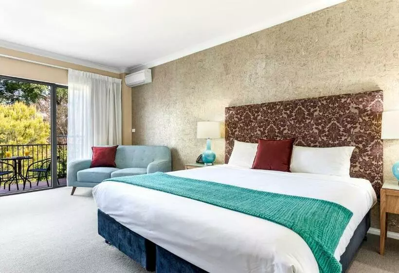 キングサイズベッドのデラックスルーム, Berry Village Boutique Motel