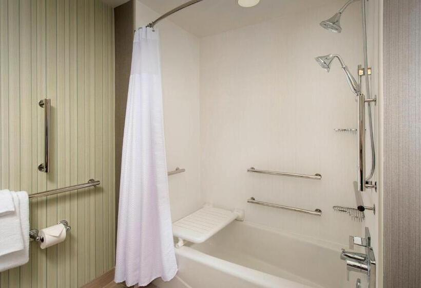 Quarto Estandar Cama King para Deficientes Físicos, Courtyard By Marriott Atlanta Ne/duluth Sugarloaf
