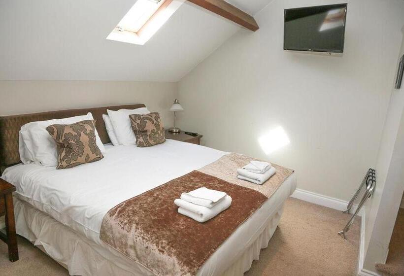 חדר דחוקס עם מיטת קינג, The Maypole At Wellow