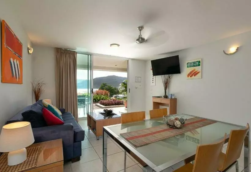 آپارتمان 1 خوابه با چشم‌انداز دریا, Waterview Airlie Beach