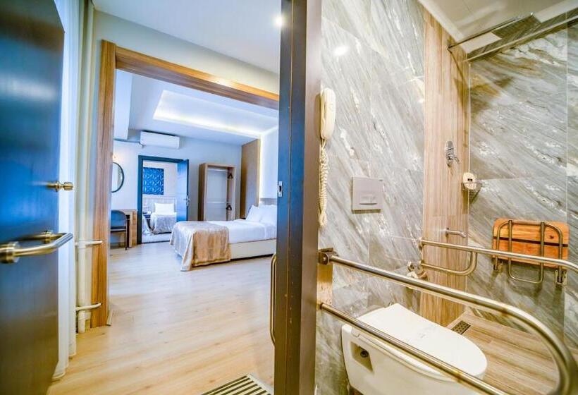 اتاق خانوادگی با چشم‌انداز دریا, Aksular