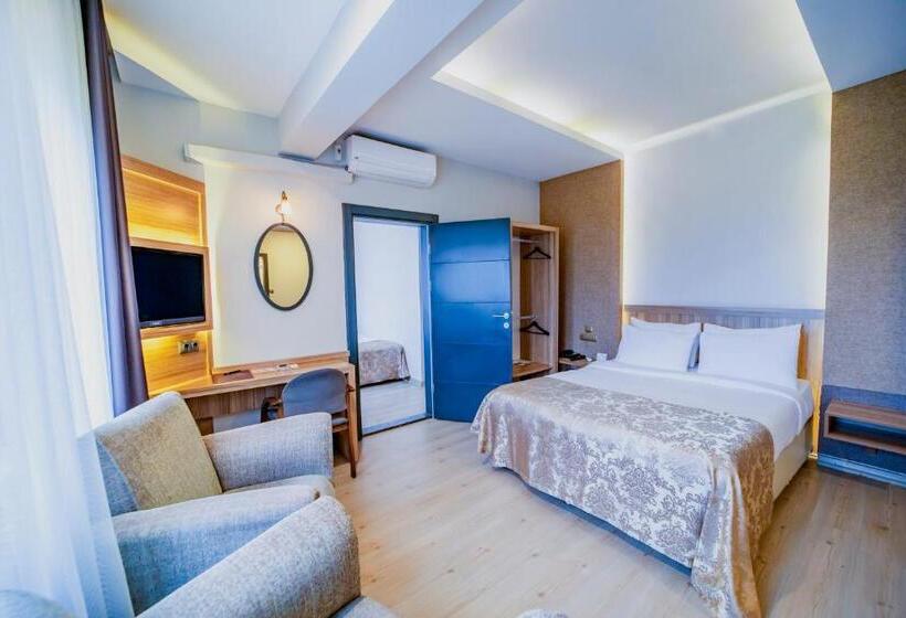 اتاق خانوادگی با چشم‌انداز دریا, Aksular