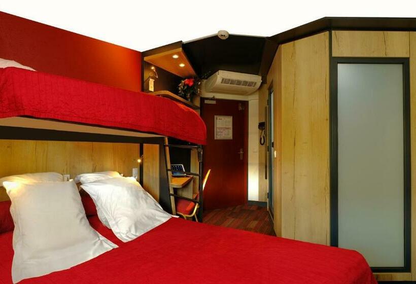 غرفة قياسية ثلاثية, In Hotel Nancy Frouard