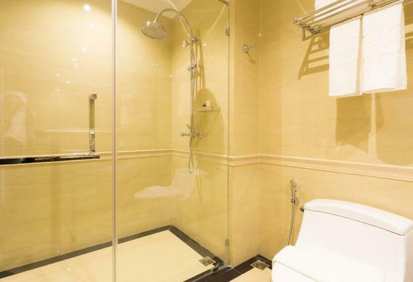 חדר דחוקס עם מיטת קינג, Lk President