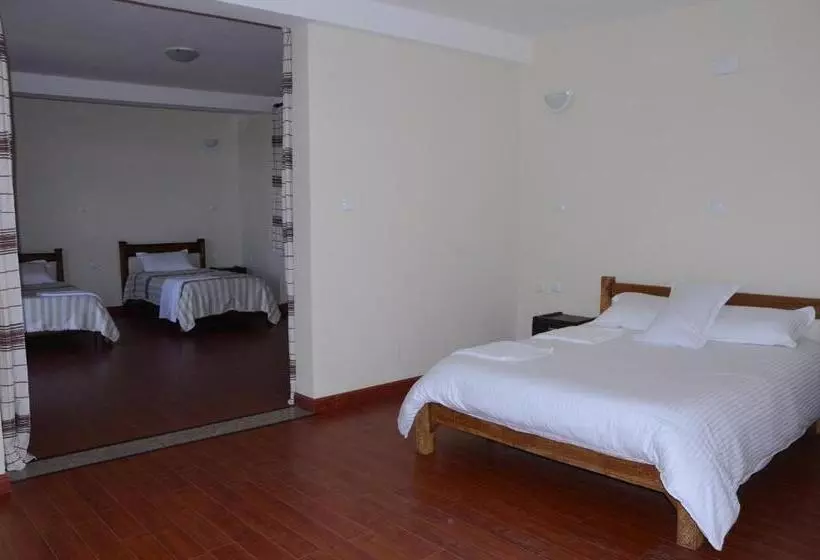 اتاق استاندارد سه تخته با چشم‌انداز, Zan Seyoum Hotel Lalibela
