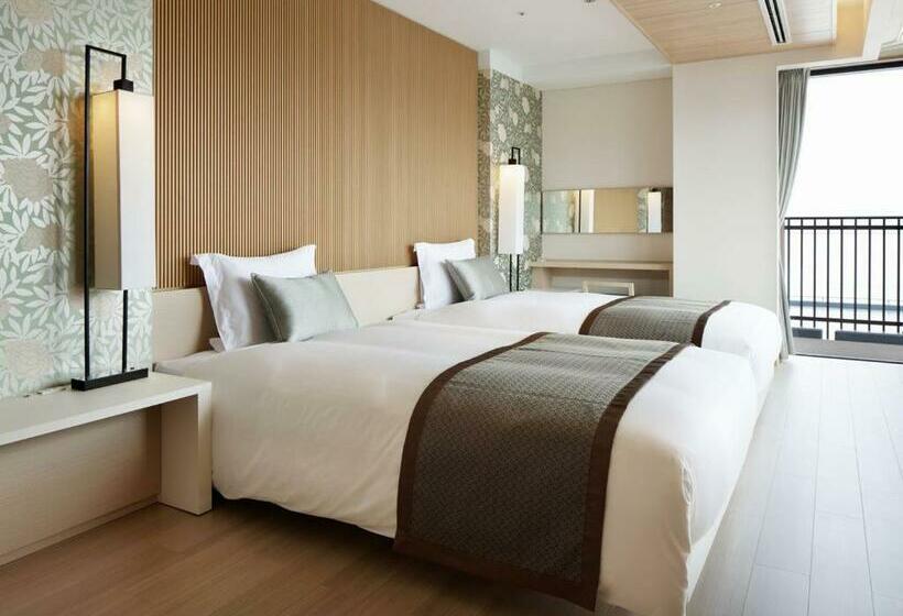 סוויטה עם טרסה, Kobe Minato Onsen Ren