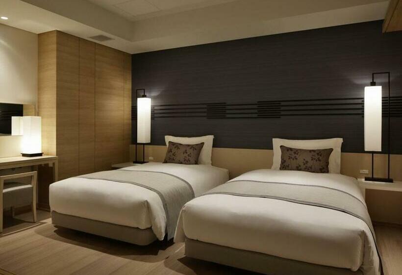 חדר דלוקס נוף לים, Kobe Minato Onsen Ren