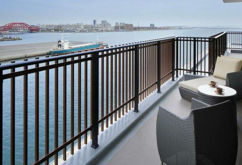 חדר דלוקס נוף לעיר, Kobe Minato Onsen Ren