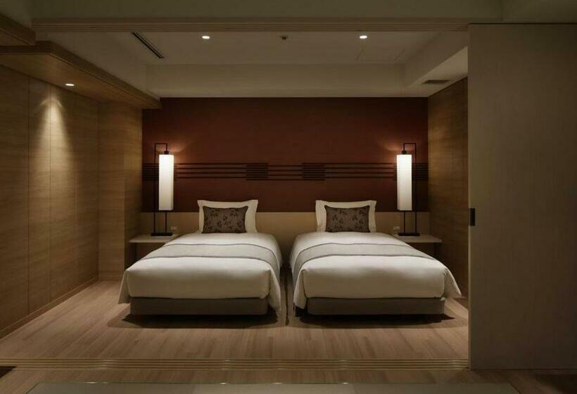 חדר דלוקס נוף לים, Kobe Minato Onsen Ren