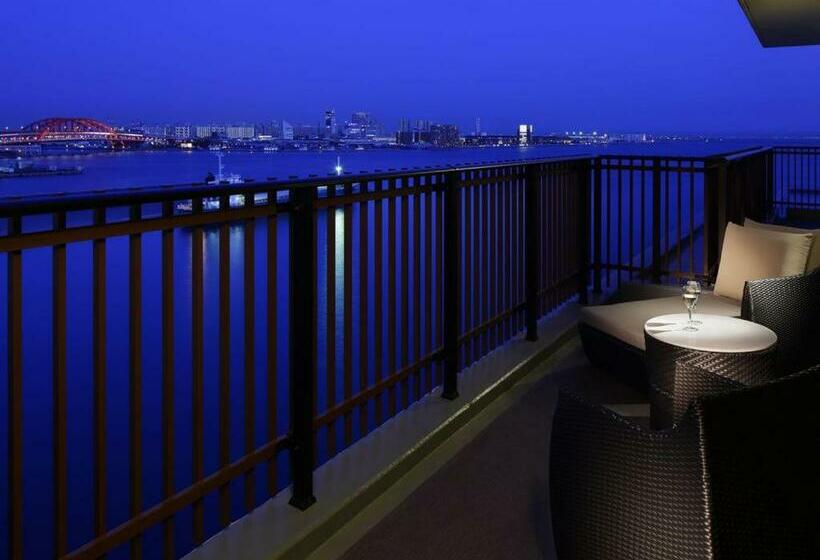 חדר דלוקס נוף לעיר, Kobe Minato Onsen Ren