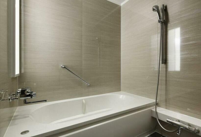 חדר דלוקס נוף לים, Kobe Minato Onsen Ren