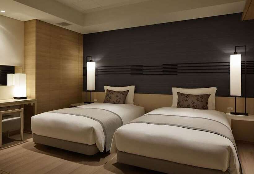 חדר דלוקס נוף לים, Kobe Minato Onsen Ren