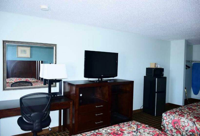 חדר סטנדרט שתי מיטות זוגיות, Flamingo Motel