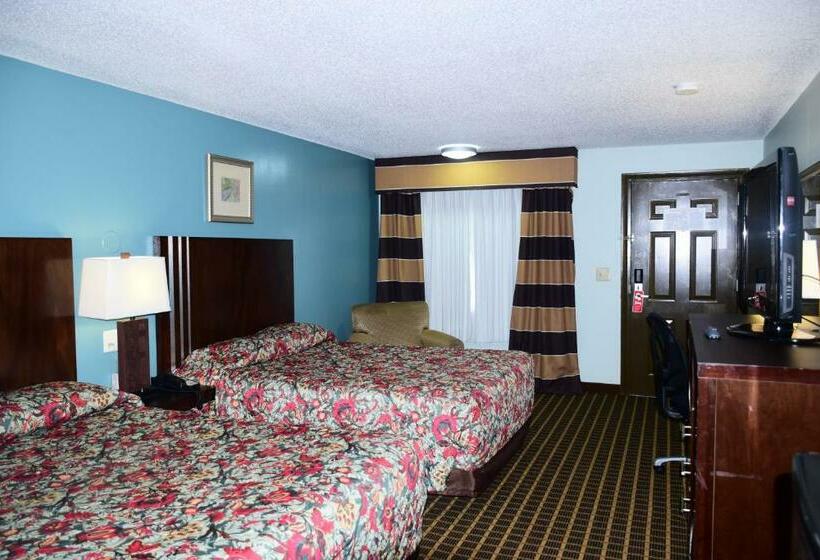 Standard Szoba 2 Franciaággyal, Flamingo Motel