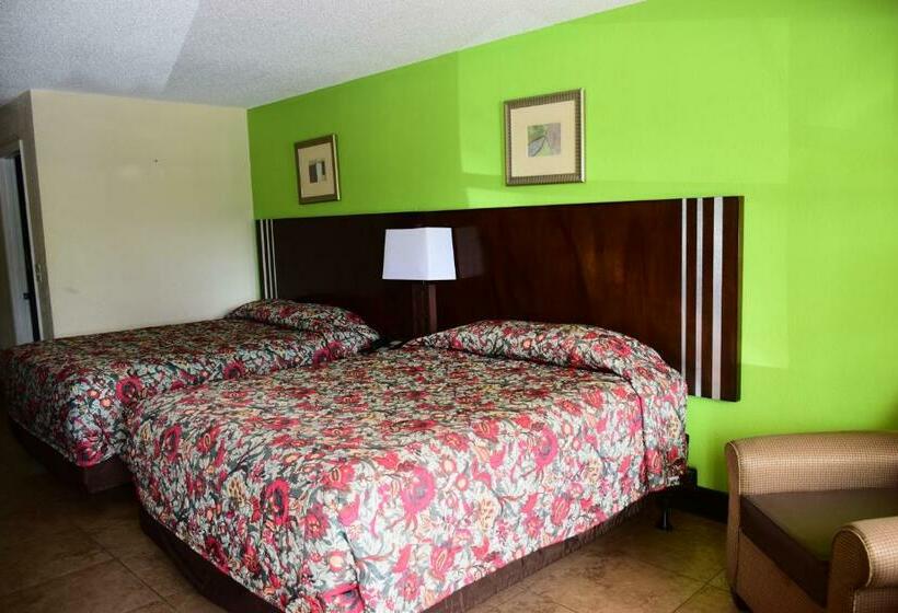 Standard Szoba 2 Franciaággyal, Flamingo Motel