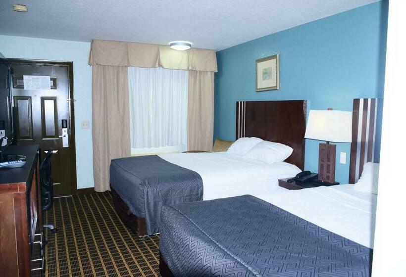 Standard Szoba 2 Franciaággyal, Flamingo Motel