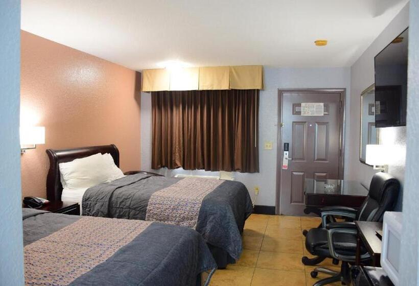 חדר סטנדרט שתי מיטות זוגיות, Flamingo Motel