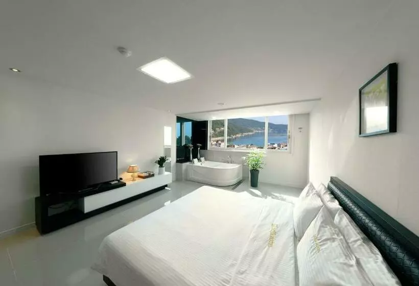 اتاق لوکس با چشمانداز دریا, Doya Hotel Geoje