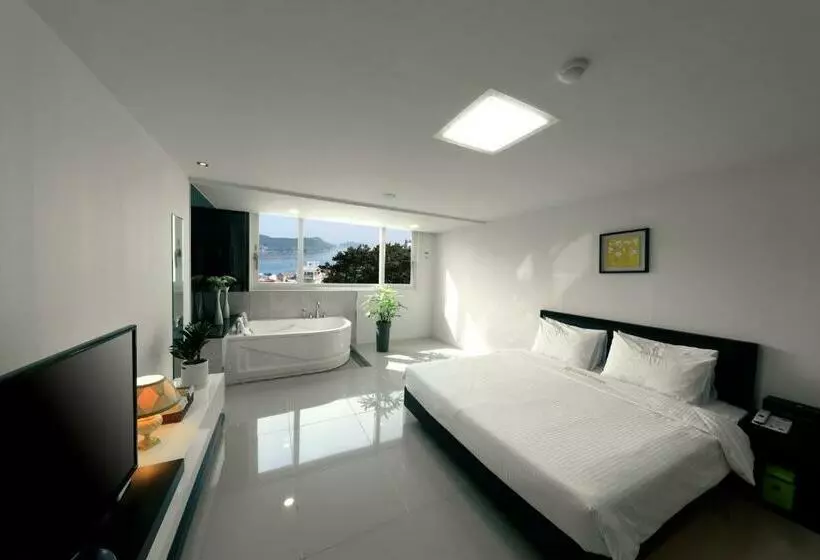 اتاق لوکس با چشمانداز دریا, Doya Hotel Geoje