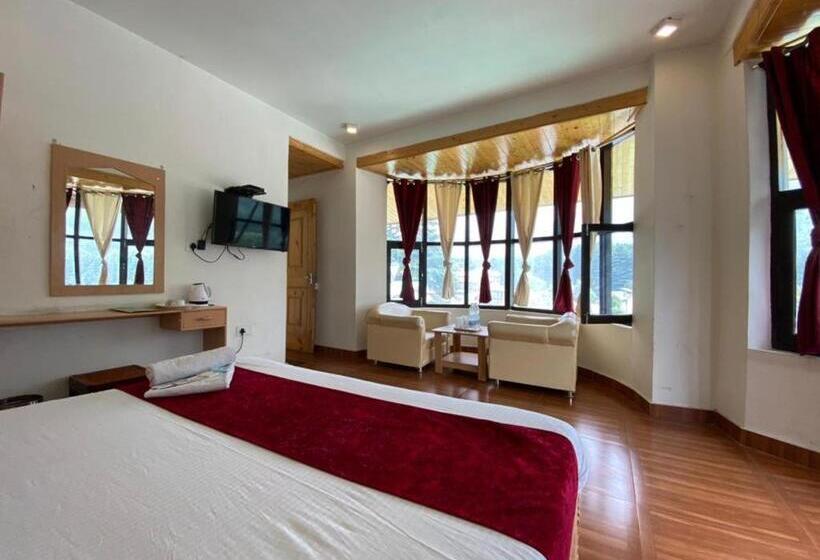 غرفة قياسية سرير كينج, High Mountains By Hadimba Palace