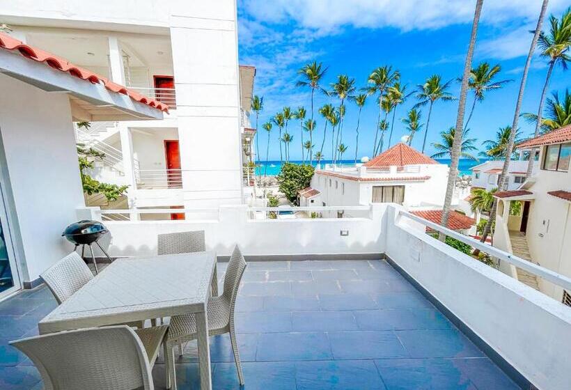 ویلای 1 خوابه با چشمانداز دریا, Caribbean Galaxy Paradise Hotel Wifi Los Corales Bavaro Beach Club & Spa