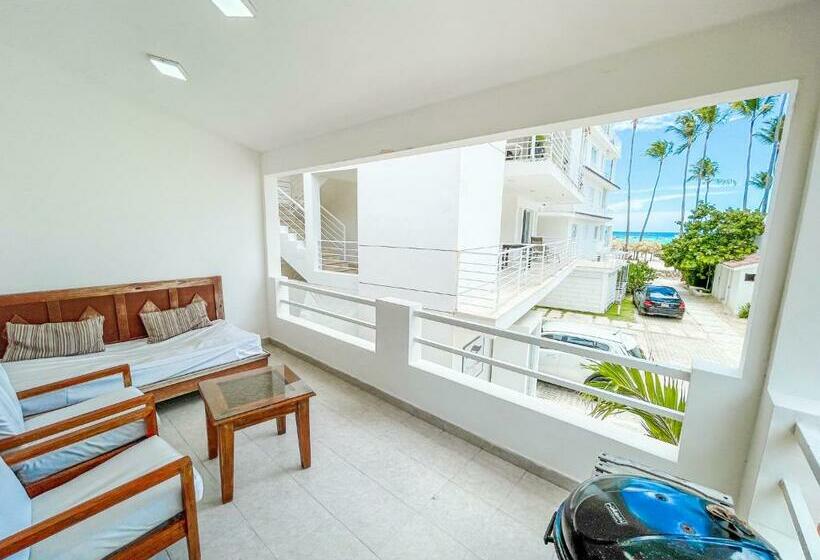 ویلای 1 خوابه با چشمانداز دریا, Caribbean Galaxy Paradise Hotel Wifi Los Corales Bavaro Beach Club & Spa